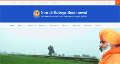 Desktop Screenshot of nirmalkuteya.com