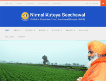 Tablet Screenshot of nirmalkuteya.com